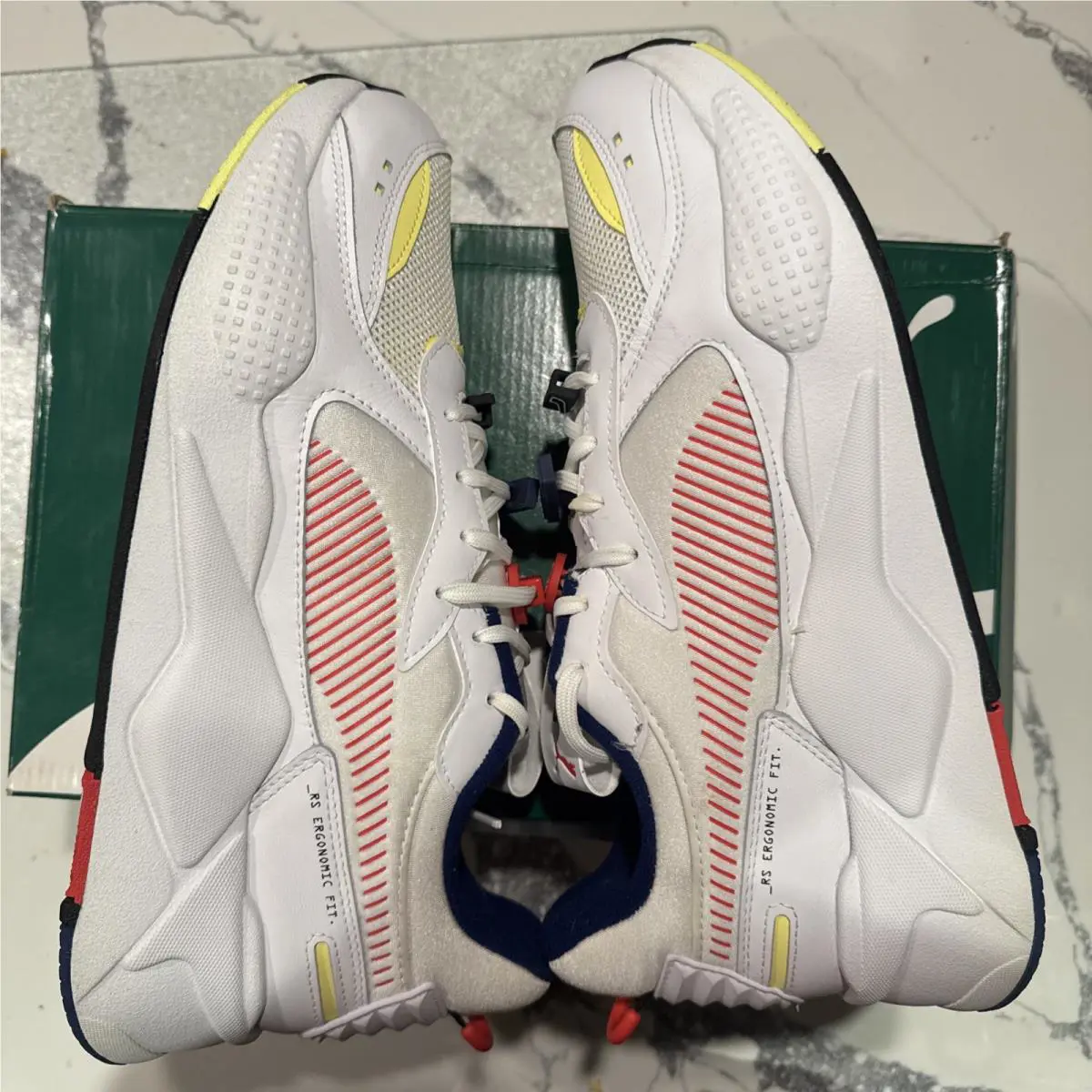 Puma shoes - PUMA RS-X - White 4