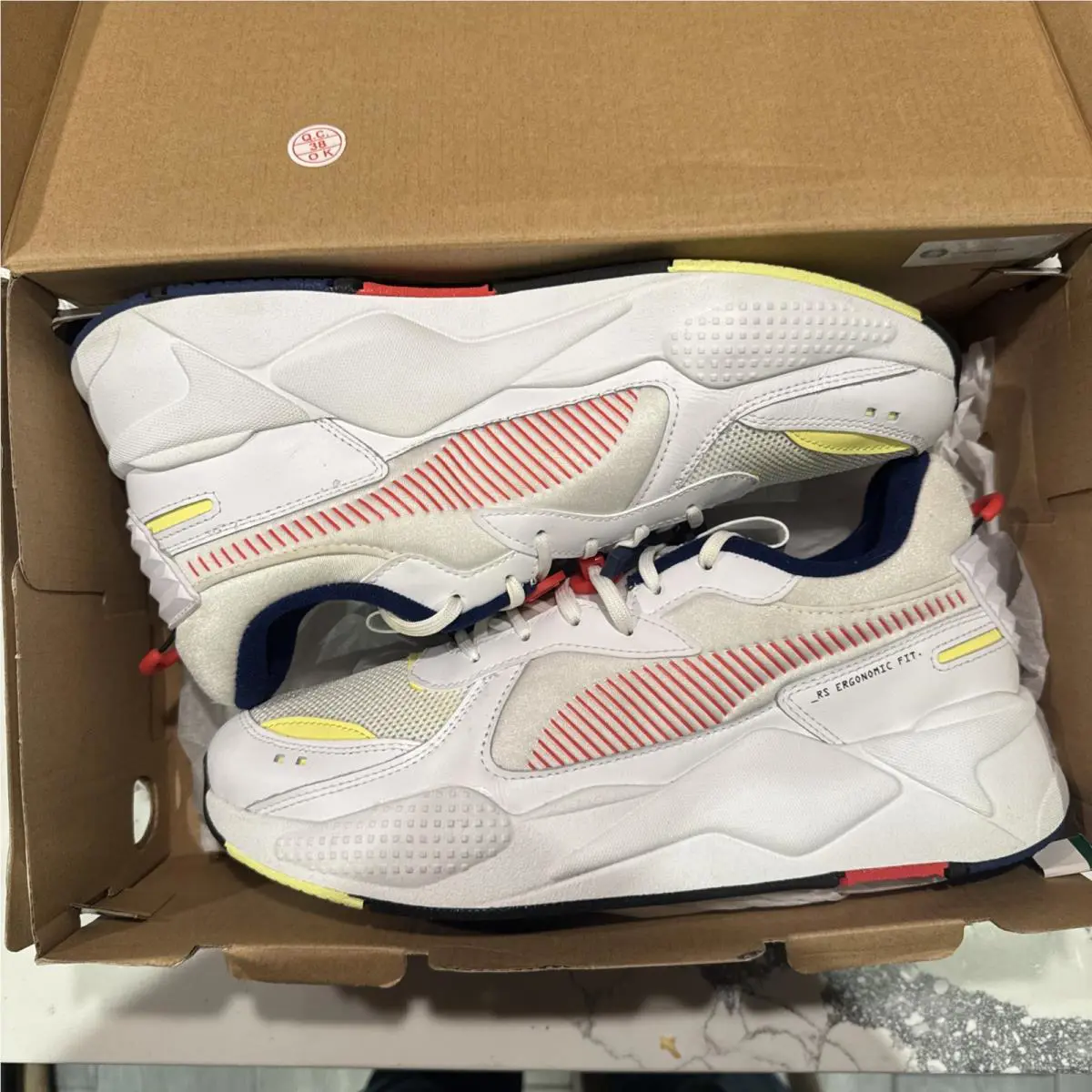 Puma shoes - PUMA RS-X - White 6