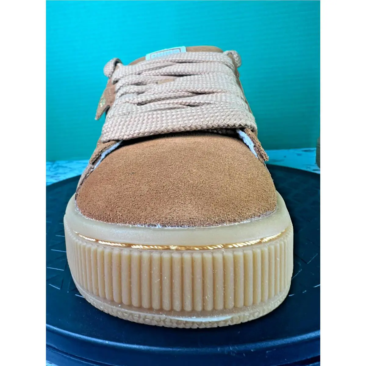 Puma shoes - PUMA Suede - Suede - 399672-02 - Orange (UPC: 197670447492) 8