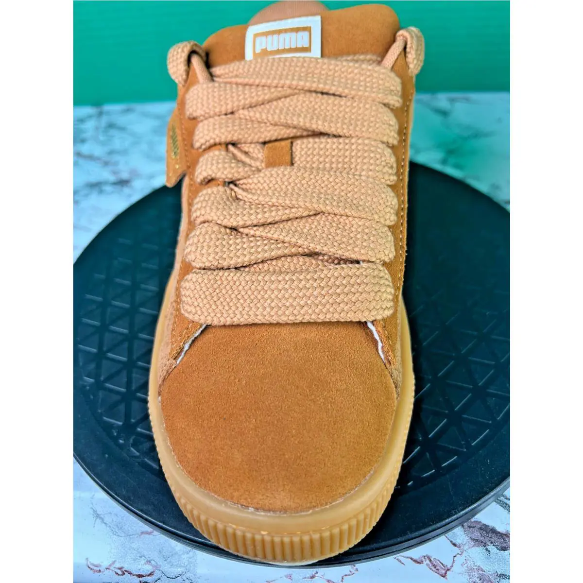 Puma shoes - PUMA Suede - Suede - 399672-02 - Orange (UPC: 197670447492) 9