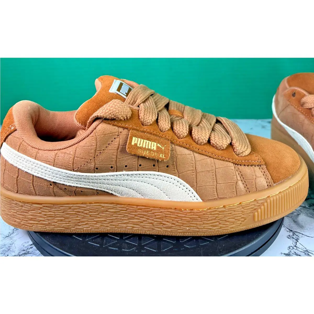 Puma shoes - PUMA Suede - Suede - 399672-02 - Orange (UPC: 197670447492) 12