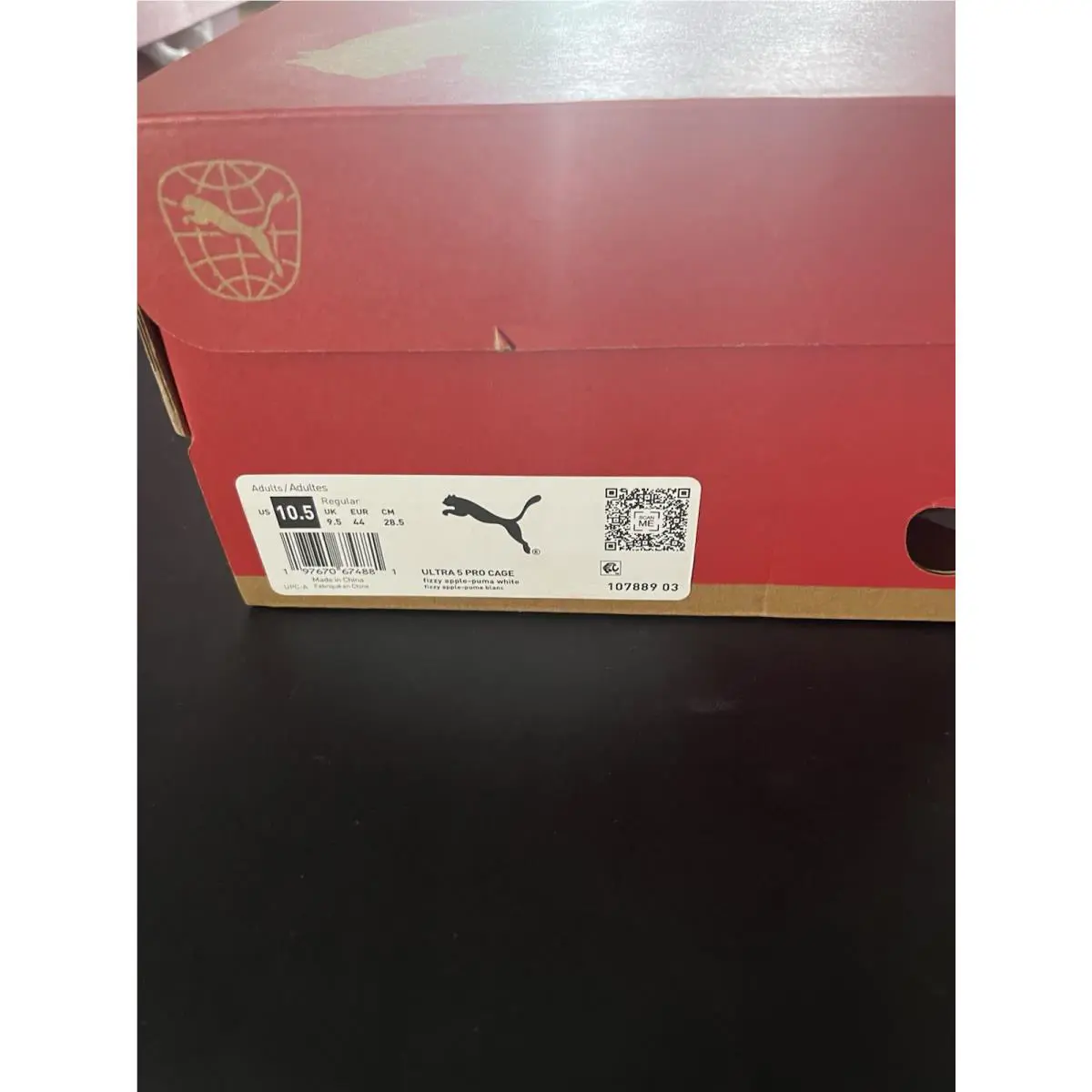 Puma shoes - PUMA Ultra 5 Pro Cage Turf Soccer Cleats - 10788903 - Yellow (UPC: 197670674881) 1