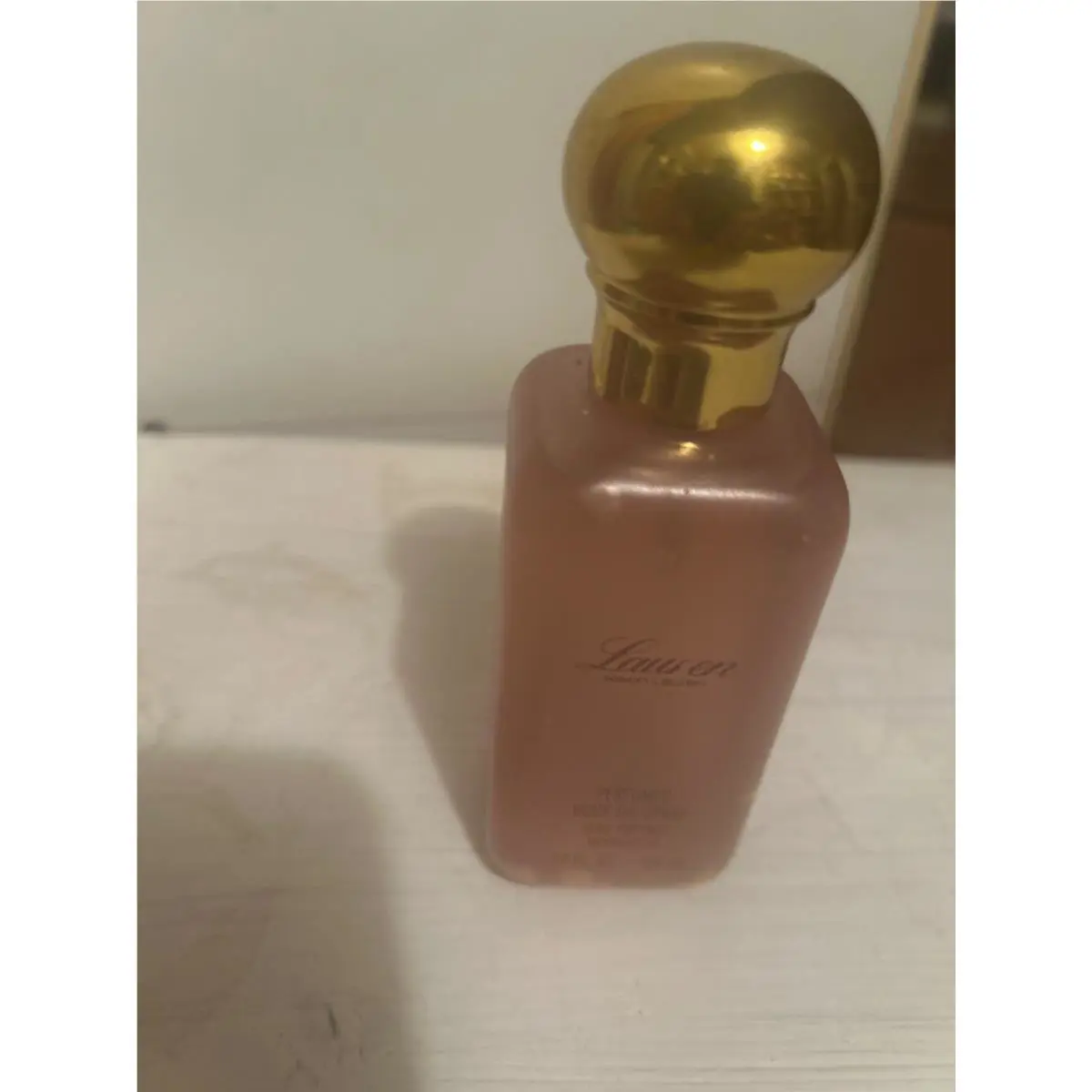 Ralph Lauren Perfumed Body Oil Spray 3.4 oz Rare Missing Pump