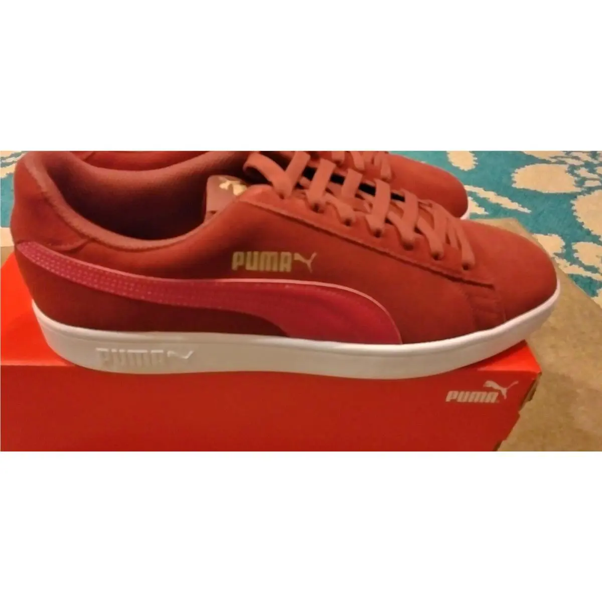 Puma shoes - PUMA Smash v2 - Smash - 364989 29 - Red 1