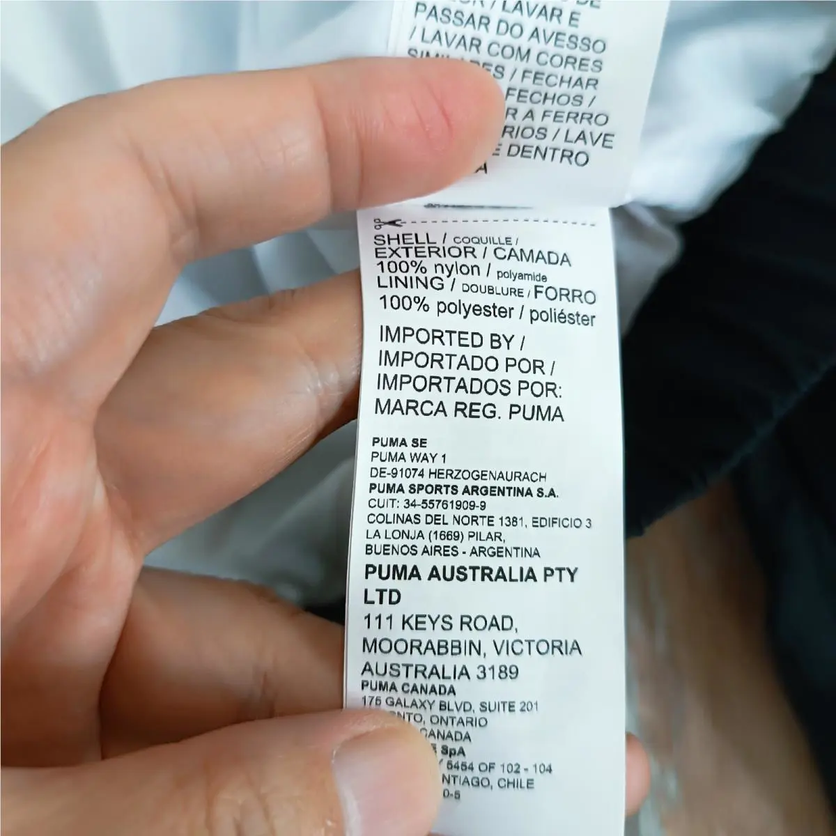 Puma clothing - blue, white 11