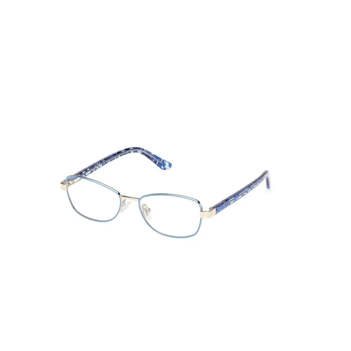 Guess GU50266 Matte Light Blue Shiny Light Blue 085 Eyeglasses