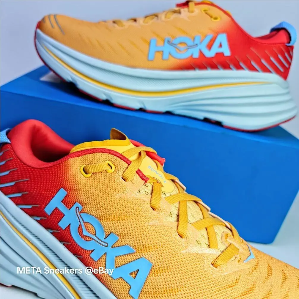 Hoka shoes - Hoka One One HOKA Bondi X - 1113512-FAYW - Yellow 12