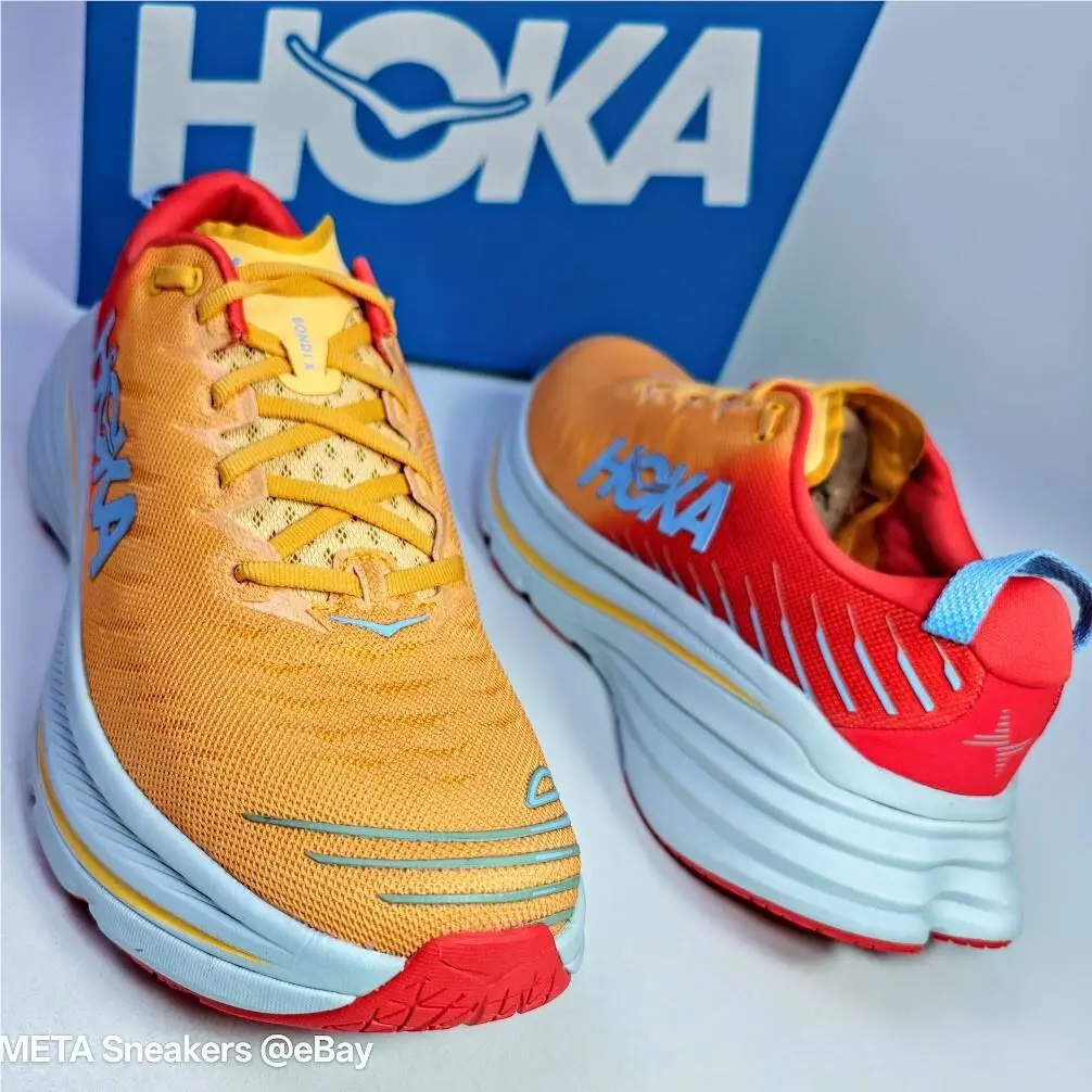 Hoka shoes - Hoka One One HOKA Bondi X - 1113512-FAYW - Yellow 5