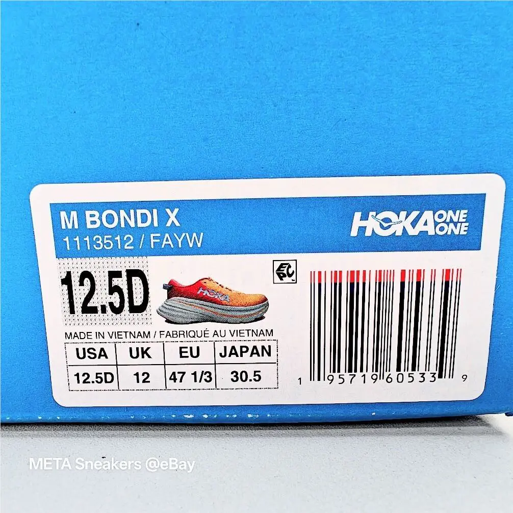 Hoka shoes - Hoka One One HOKA Bondi X - 1113512-FAYW - Yellow 0