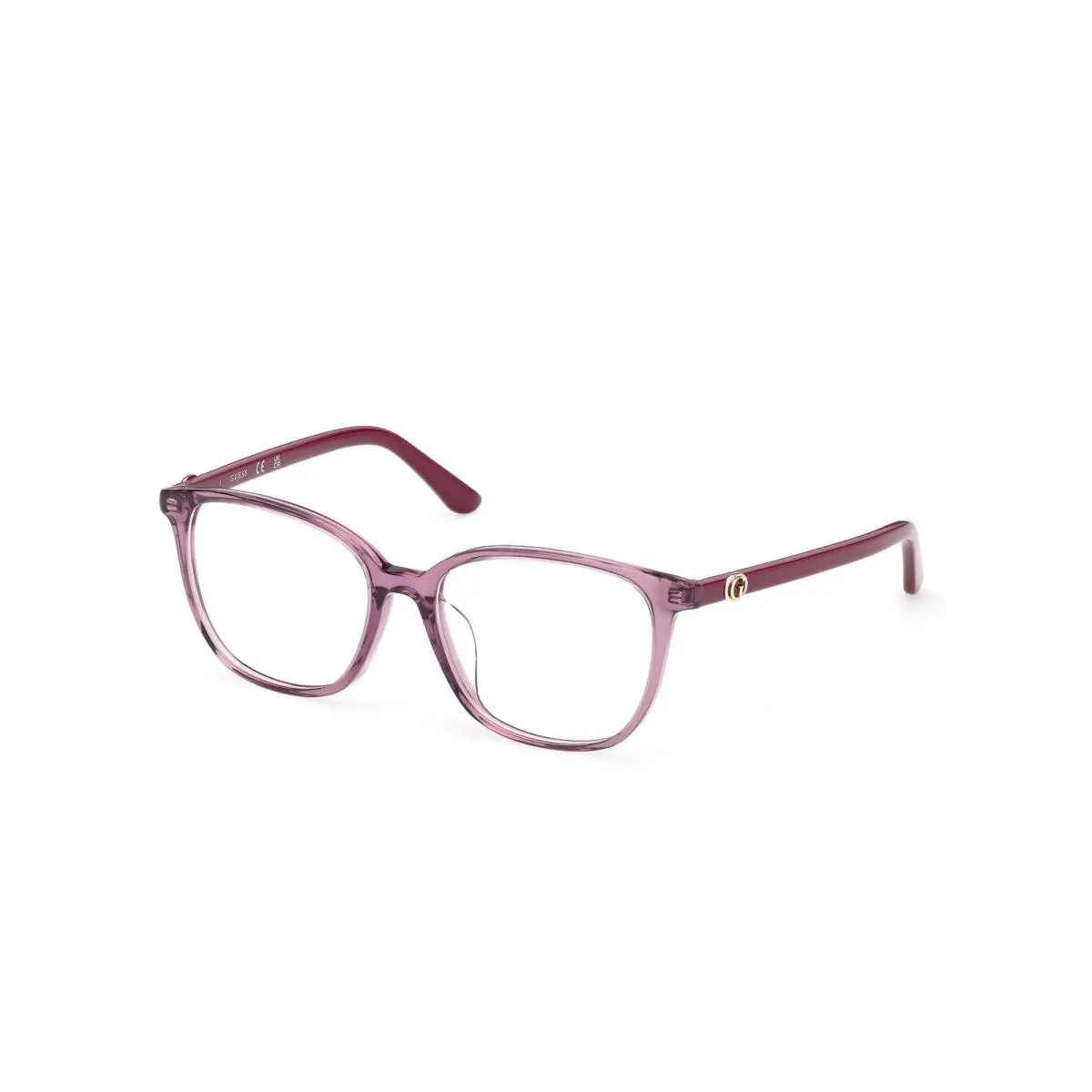 Guess GU 50338-D Shiny Violet / 081 Size 53 Eyeglasses