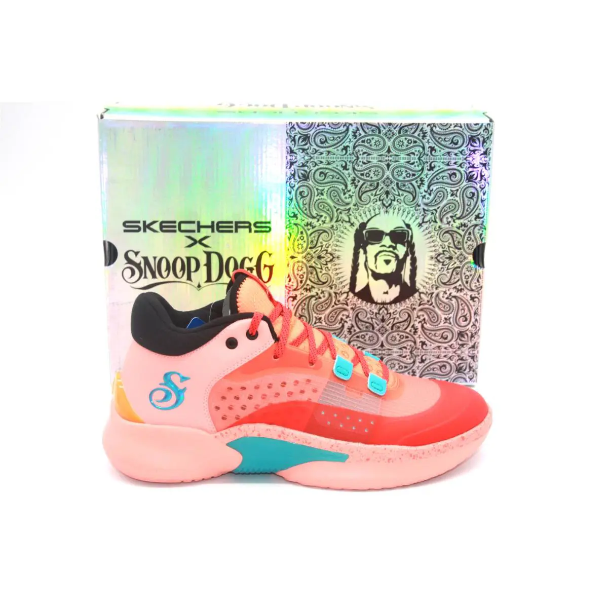 Skechers shoes - SKECHERS X Snoop Dogg Boss Treatment - 253006/ORG - Orange 9