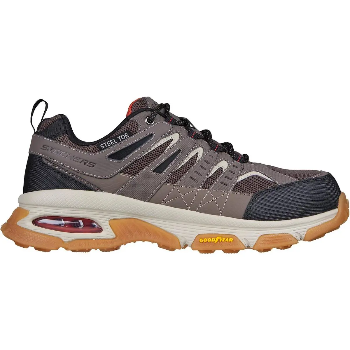 Skechers shoes - CHARCOAL / ORANGE 1