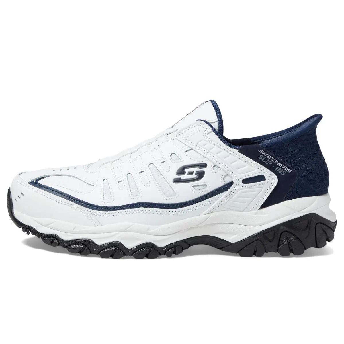 Skechers shoes - White/Navy 2