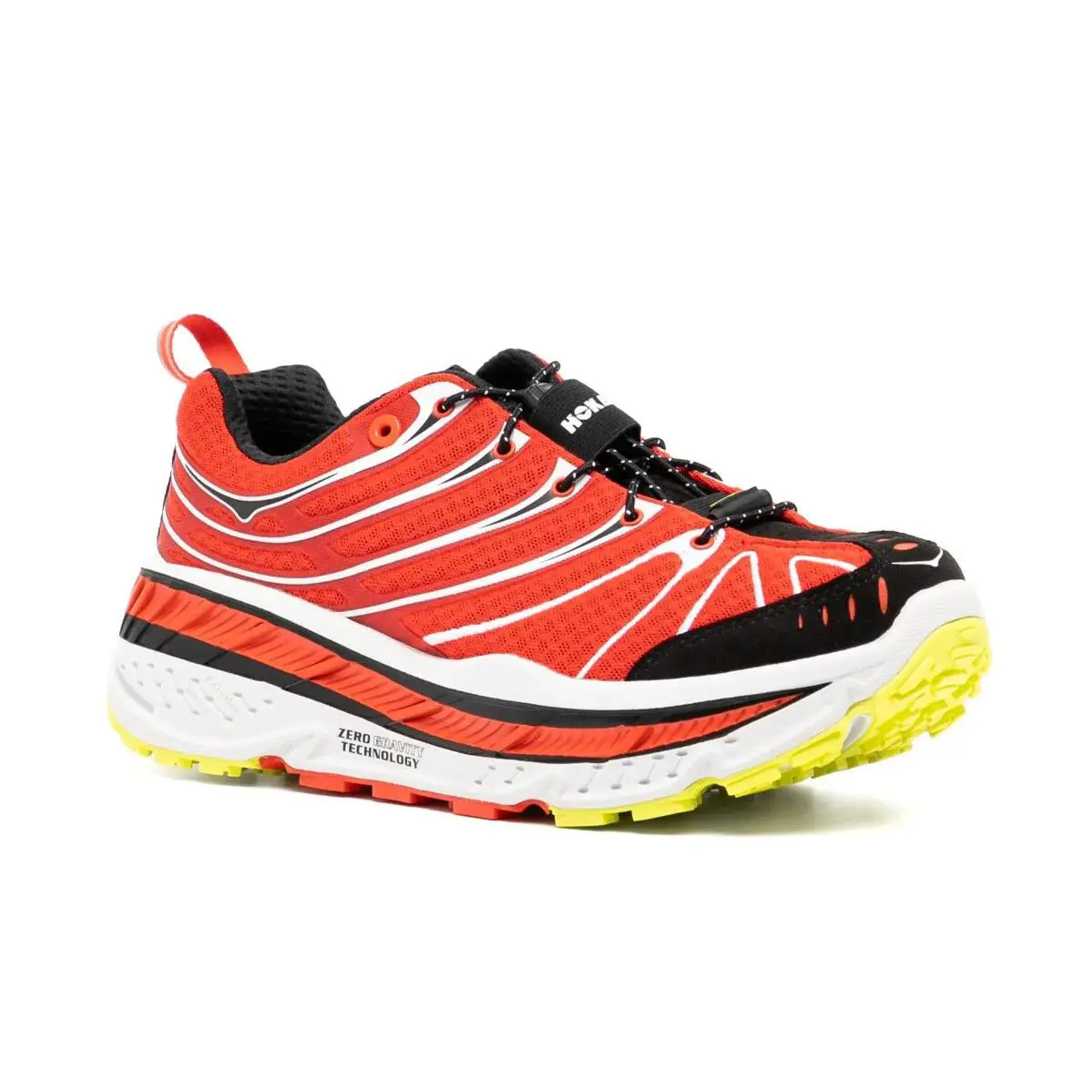 Hoka shoes - Hoka One One Stinson - One One Stinson - 1155350-HBN - Habanero/ Black (UPC: 0197634507576) 0