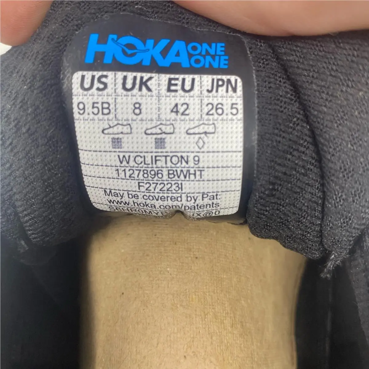 Hoka shoes - Hoka One One Clifton 9 - 1127896 - Black 10