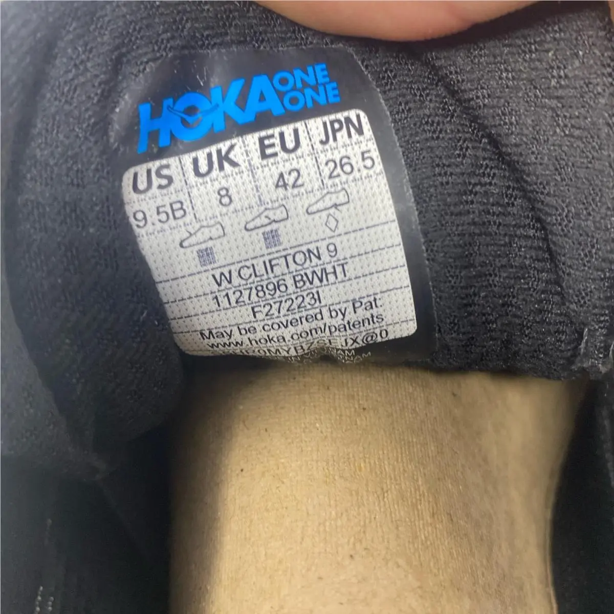 Hoka shoes - Hoka One One Clifton 9 - 1127896 - Black 12