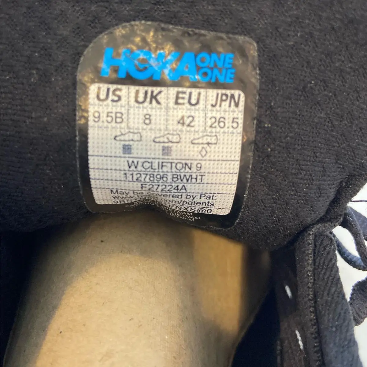 Hoka shoes - Hoka One One Clifton 9 - 1127896 - Black 5