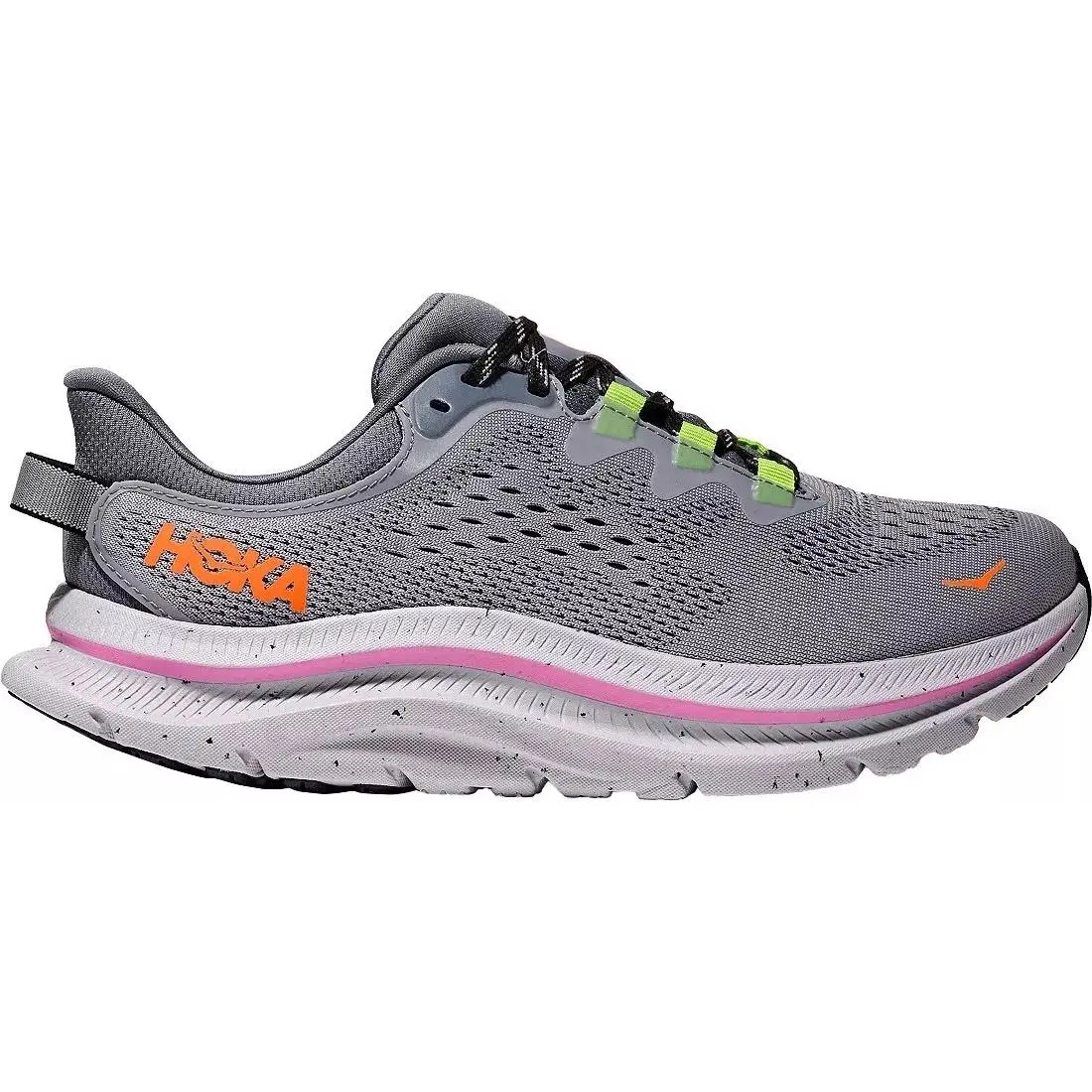 Hoka Kawana 2 Womens Running Shoes Size 7 B Purple Orange Black 1147913 / Fys