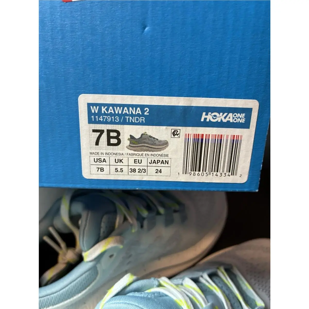 Hoka shoes - Hoka One One Kawana 2 - 1147913 - Blue 4