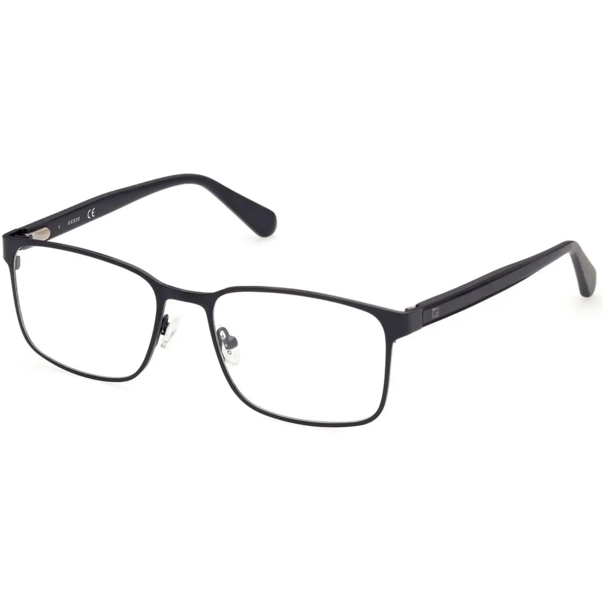 GU 50045 Matte Black / 002 Size 55 Eyeglasses by Guess