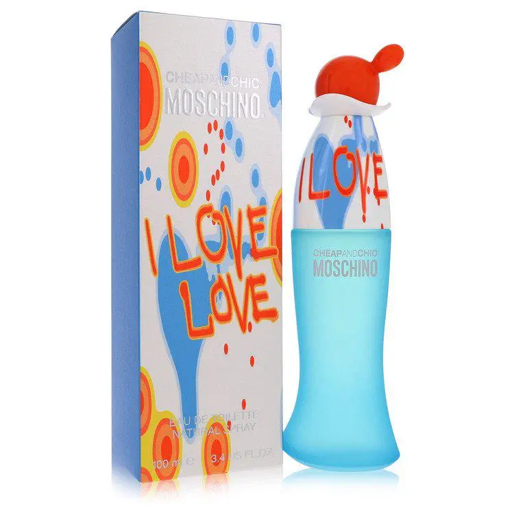 I Love Love Perfume 3.4 oz / 1.7 oz / 1 oz / .17 oz Edt Spray For Women 3.4 oz EDT Spray by Moschino