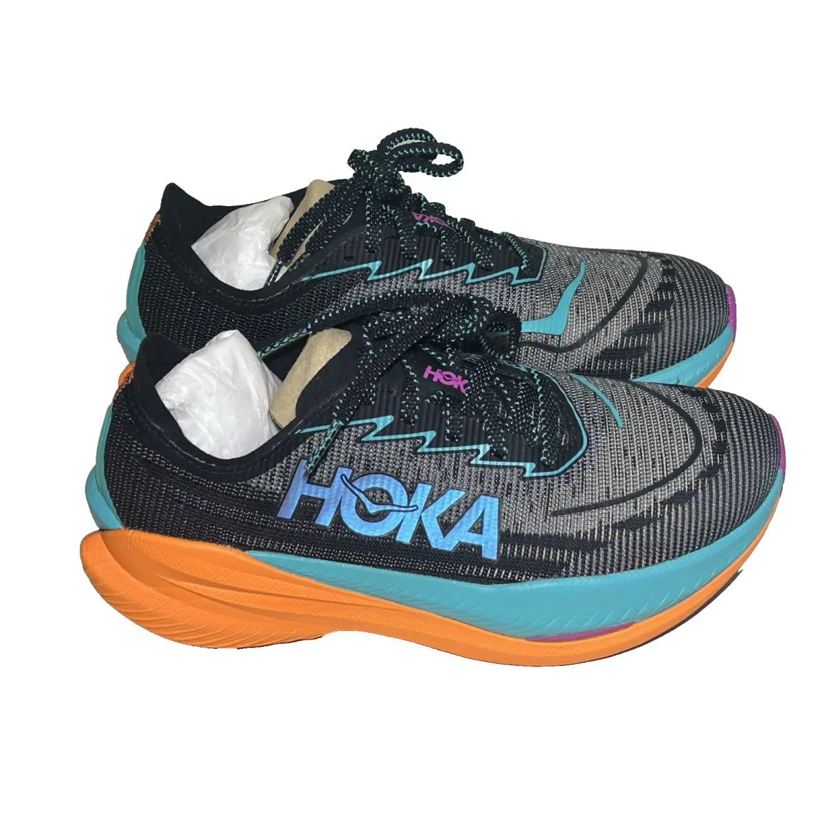 Hoka shoes - Hoka Mach X 2 - Mach - Black/Electric Aqua (UPC: 197634471969) 0