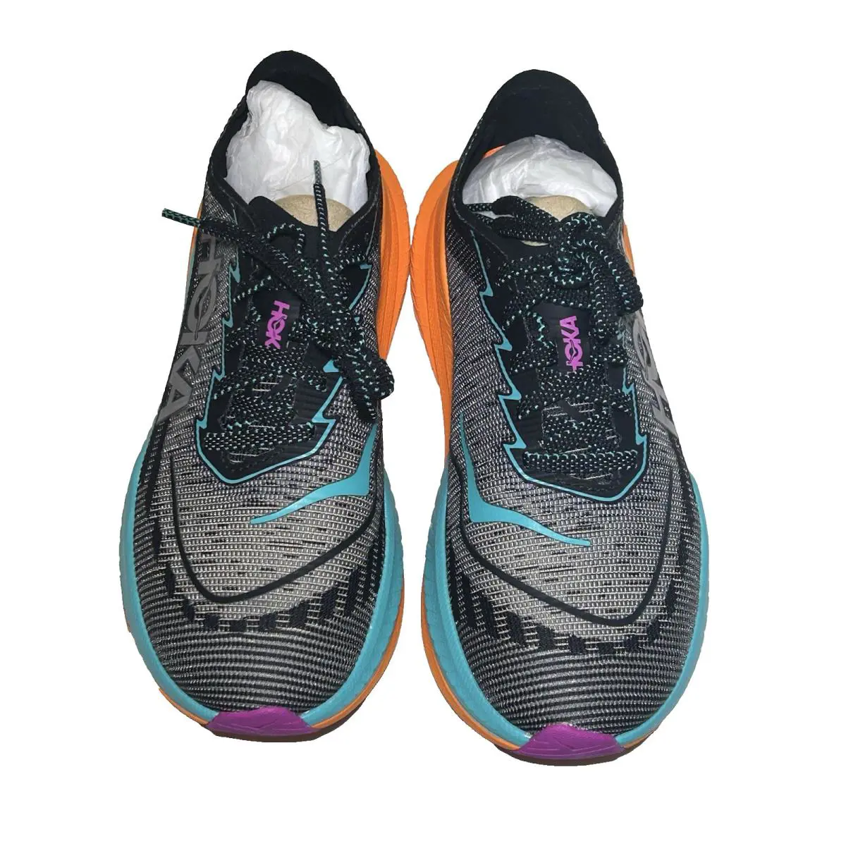 Hoka shoes - Hoka Mach X 2 - Mach - Black/Electric Aqua (UPC: 197634471969) 1