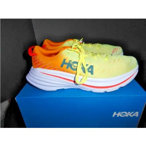 Hoka shoes - Hoka One One Bondi X - 1113512-YPRY - Yellow, Manufacturer: Yellow Pear/Yellow 0