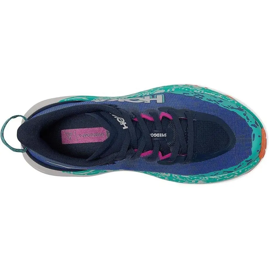 Hoka shoes - Varsity Navy / Meteor 0