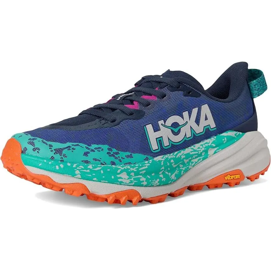 Hoka shoes - Varsity Navy / Meteor 5