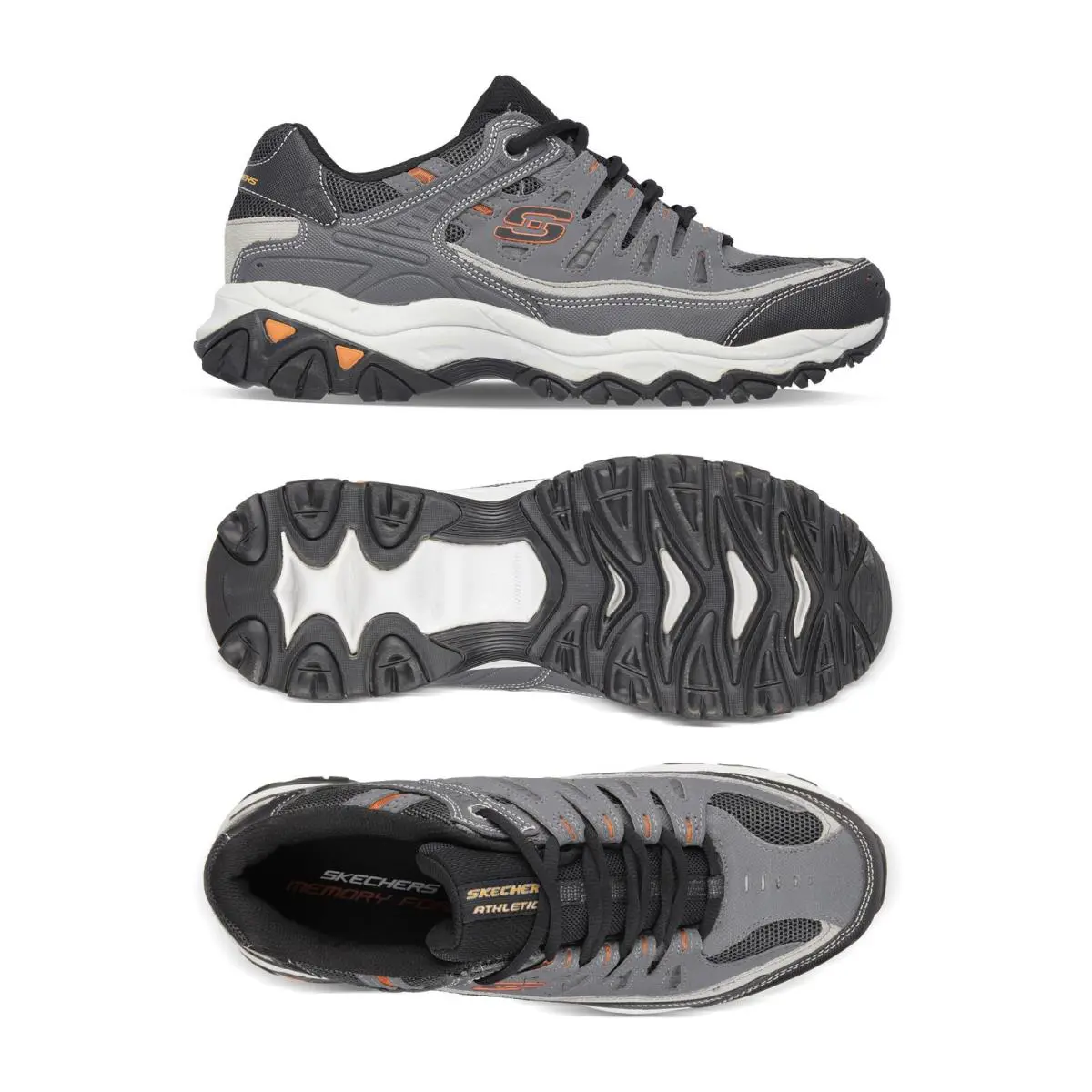 Skechers shoes - 50125-CCGY - 50125-CCGY - Charcoal/Gray (UPC: 887047918976) 5