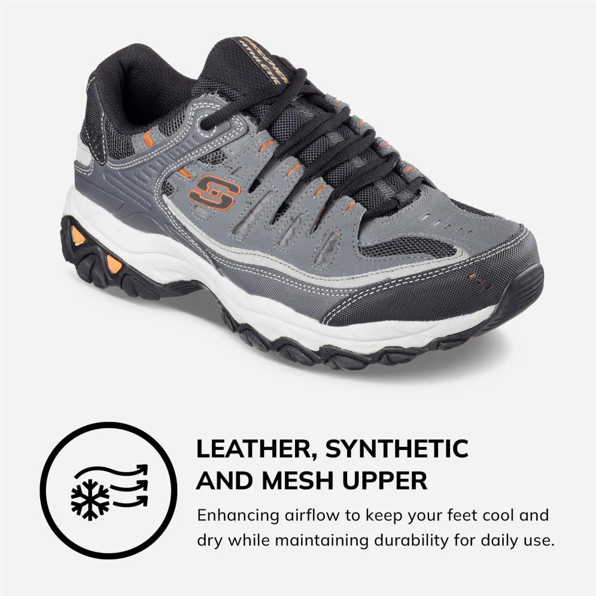Skechers shoes - 50125-CCGY - 50125-CCGY - Charcoal/Gray (UPC: 887047918976) 1