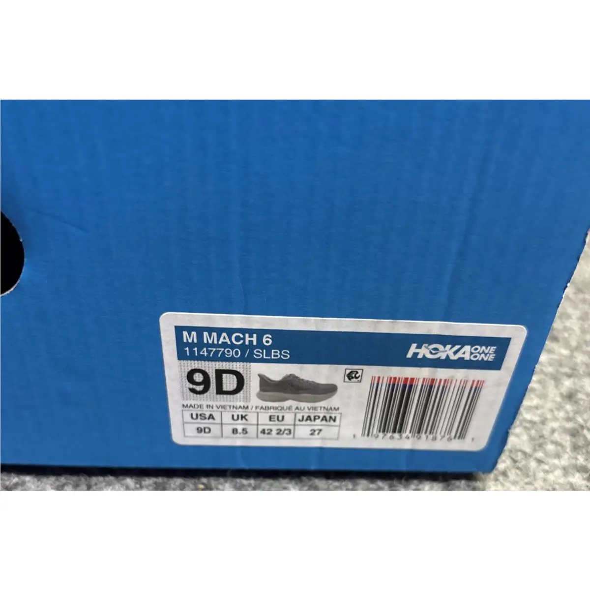 Hoka shoes - Hoka One One Mach 6 - Gray 0