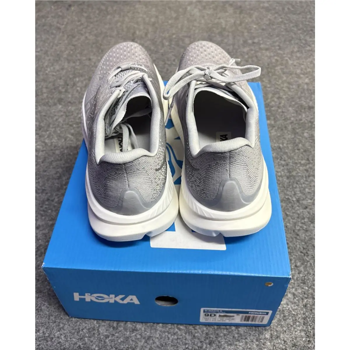 Hoka shoes - Hoka One One Mach 6 - Gray 2