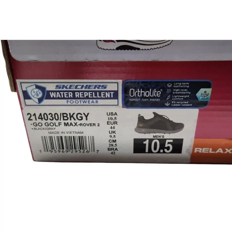 Skechers shoes - Skechers Go Golf Max Rover 2 - Black 7