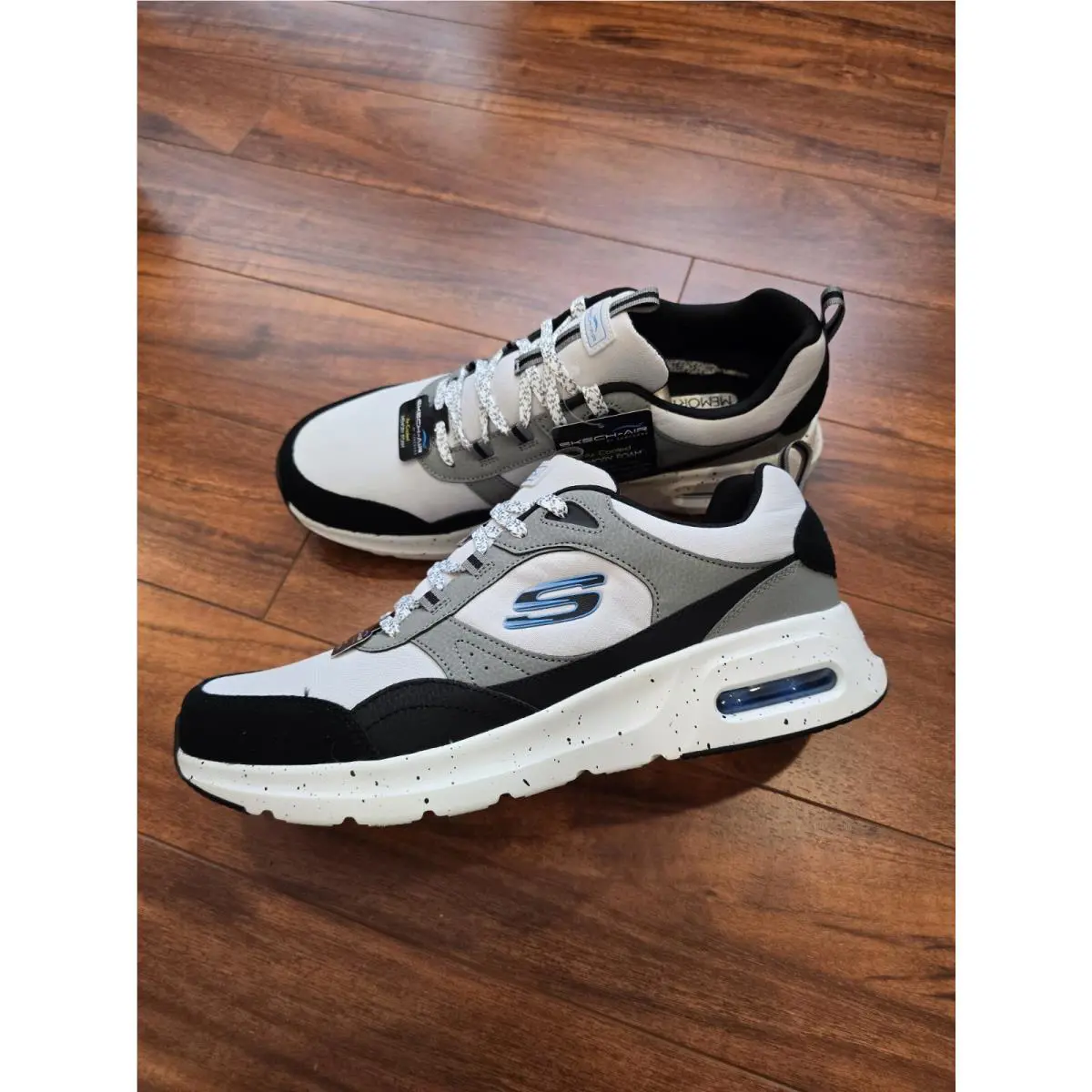 Skechers shoes - Skechers Skech-Air Court Yatton - Court Yatton - 232648 - Gray 0