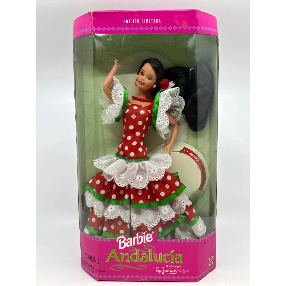 Andalucia Barbie Doll Limited Edition Designed by Pepe Jimenez 1996 Mattel 15758