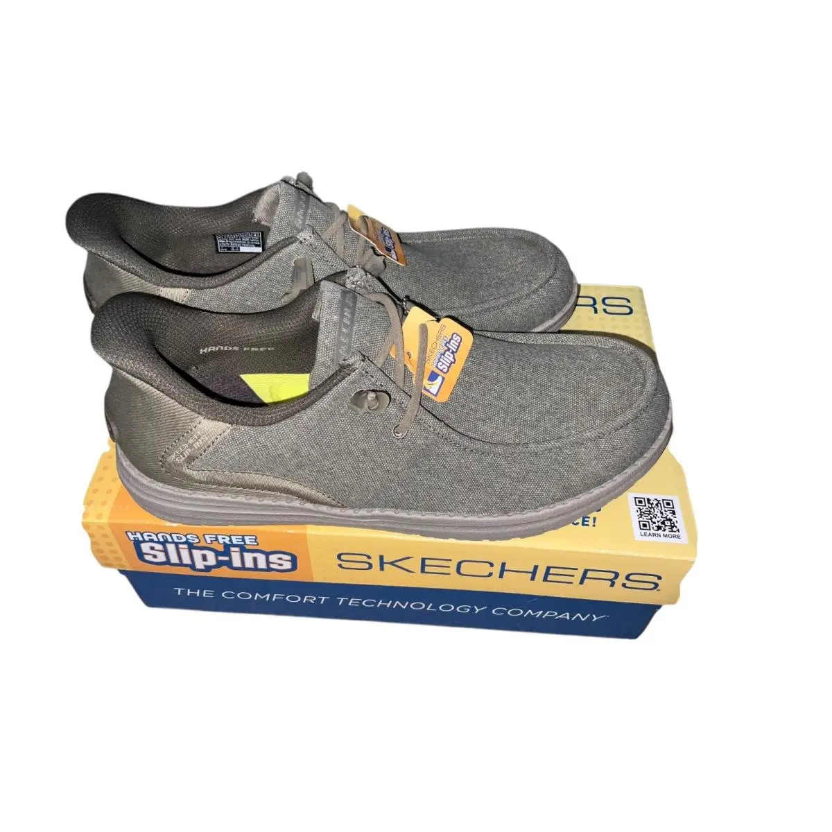 Skechers Melson-coronado Khaki Slip-ins Sneaker Shoe Men`s Size 8.5 - Beige