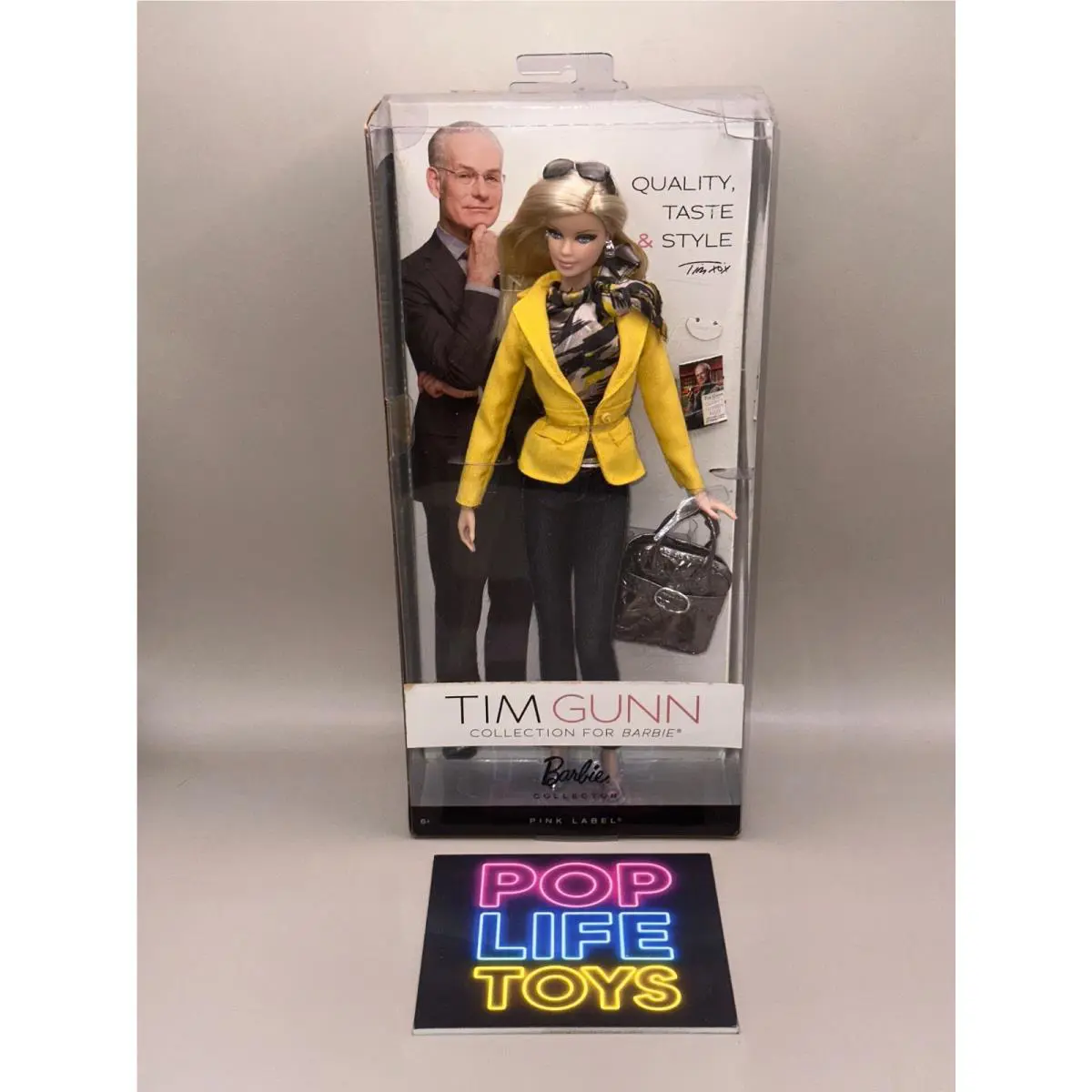 Tim Gunn Collection For Barbie Doll W3470 Pink Label 2012