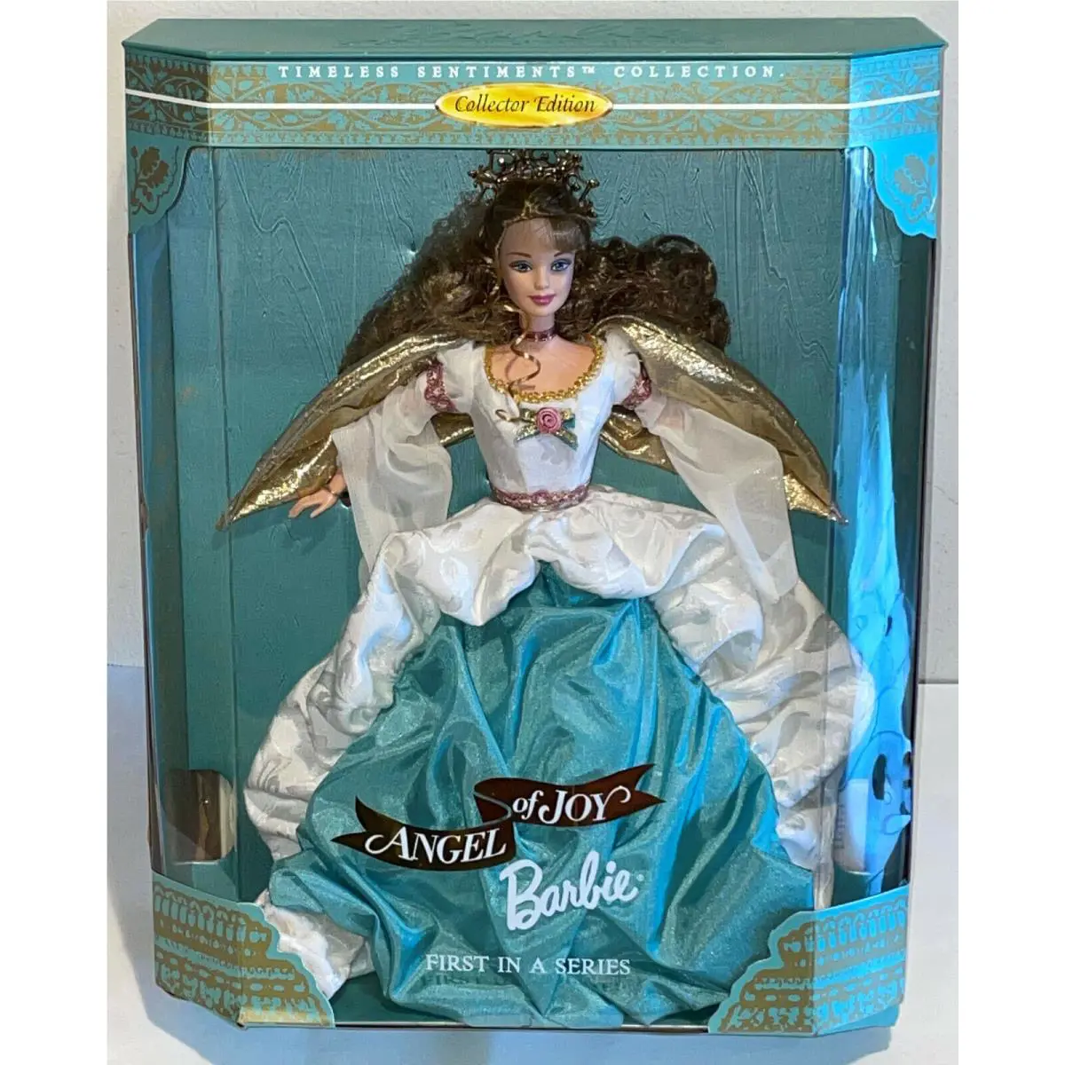 1998 Angel of Joy Barbie Doll Collector Edition Timeless Sentiments Collection