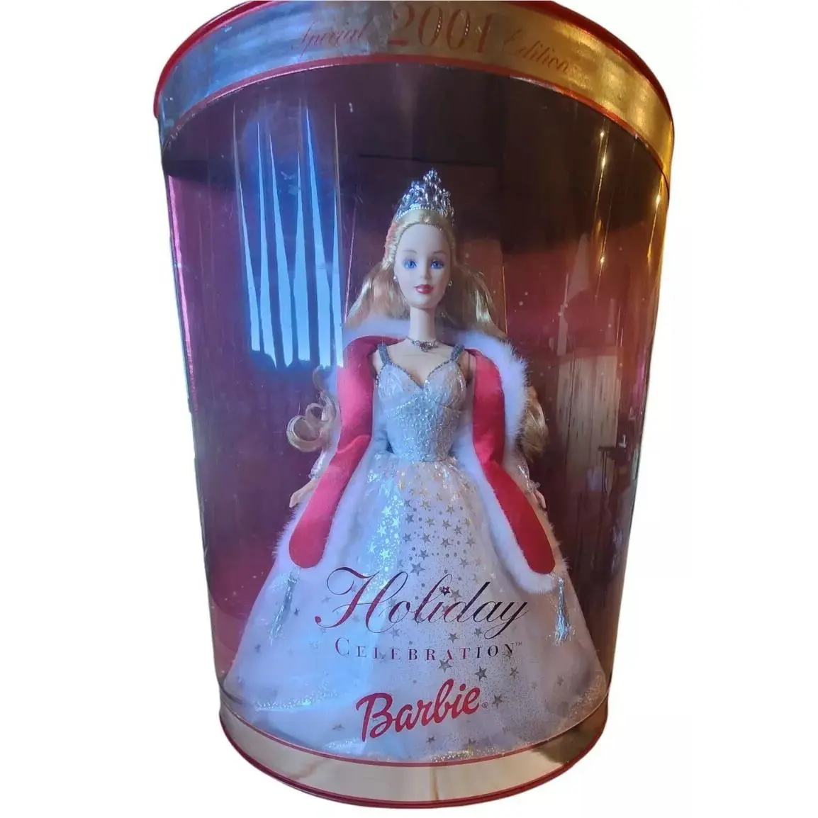 Mattel Holiday Celebration Special 2001 Edition Barbie Doll Never Opened