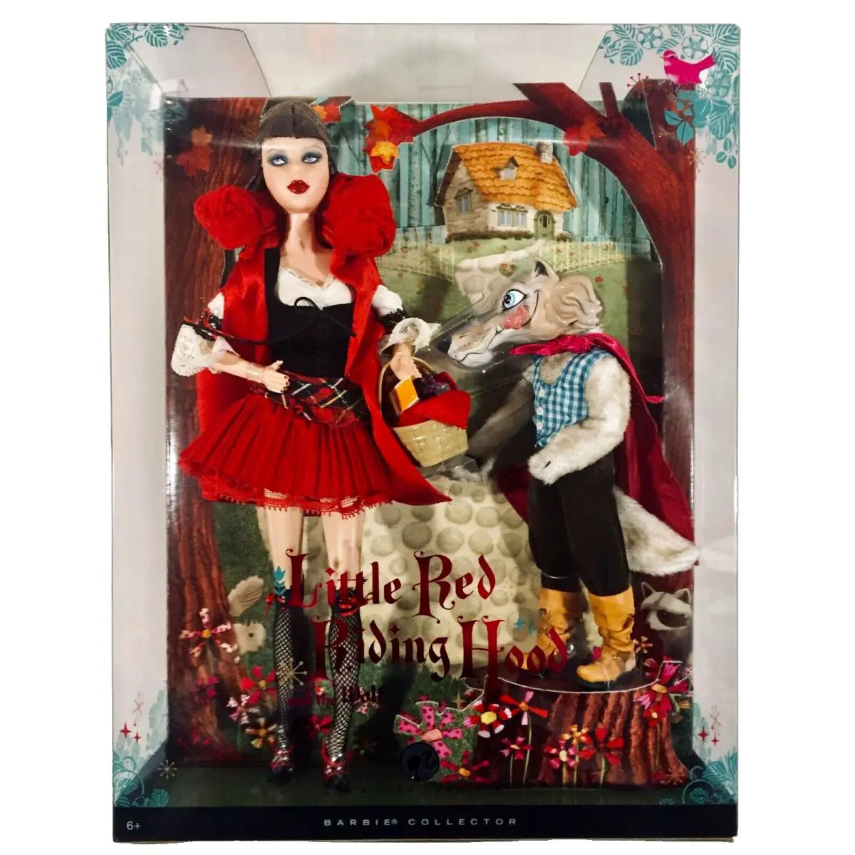 2008 Mattel Barbie Silver Label “little Red Riding Hood The Wolf” N3245 Nrfb