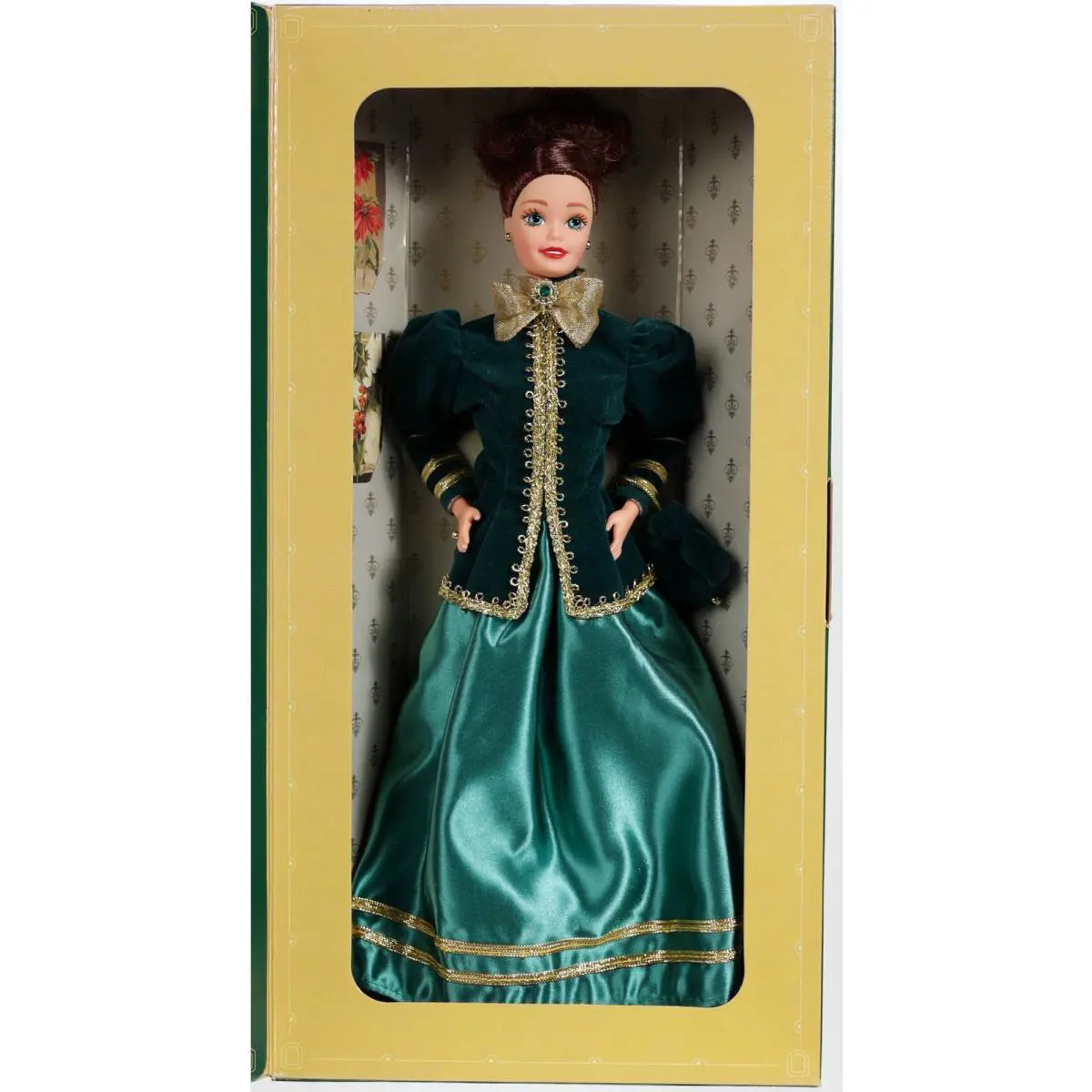Yuletide Romance Barbie Doll Hallmark Special Edition - 15621 Nrfb 1996 Mattel