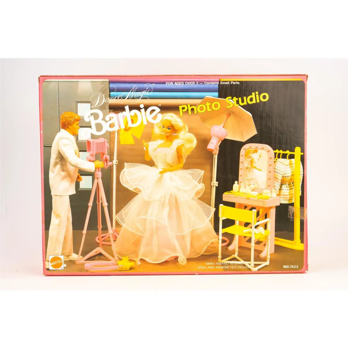 Barbie Dance Magic Photo Studio Playset Vintage 1989 Arco Toys Mattel 7423 V27