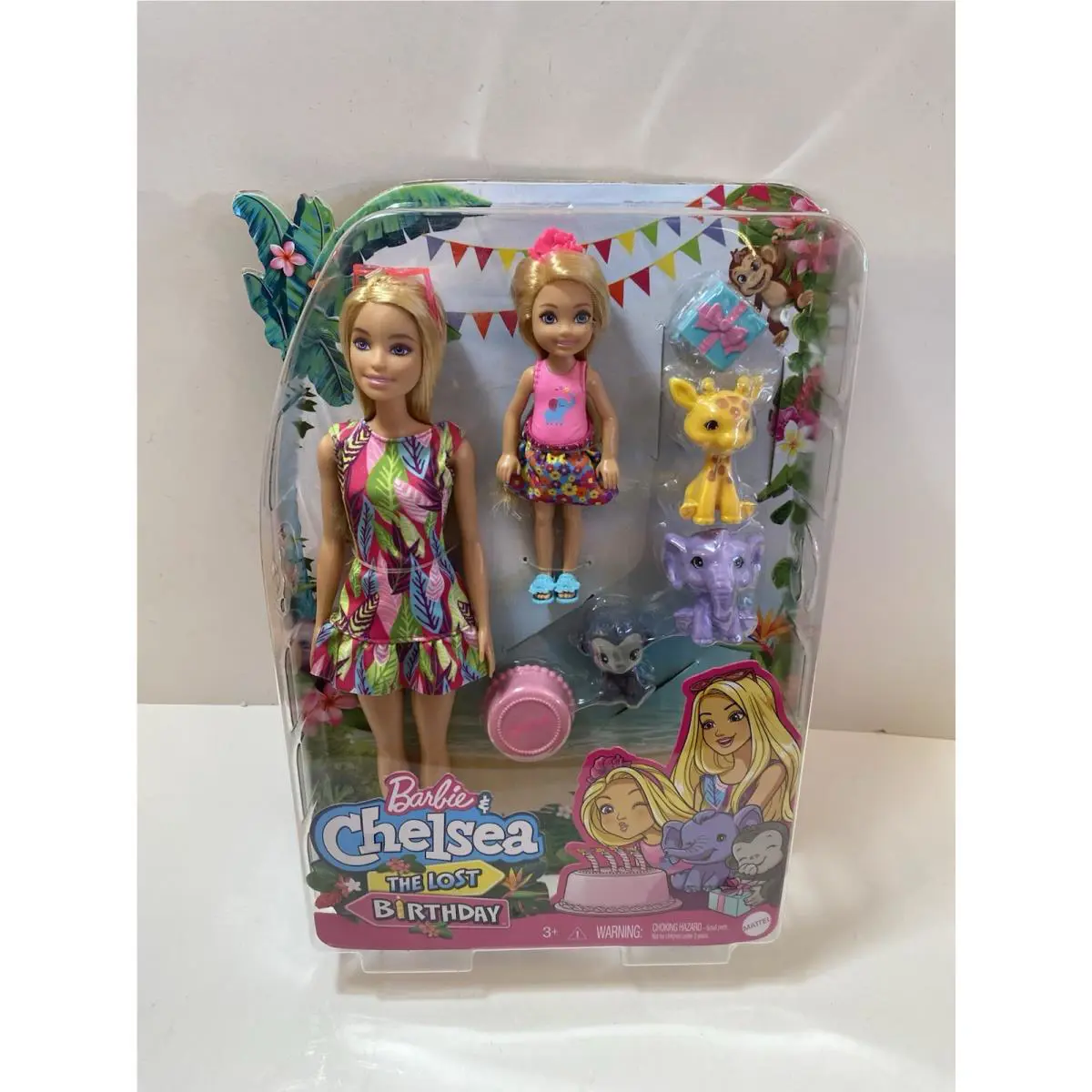 Barbie Chelsea The Lost Birthday 2 Dolls 3 Pets Accessories