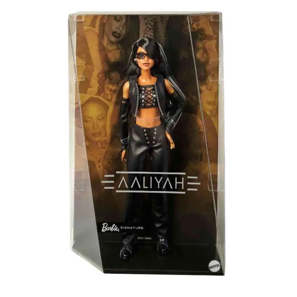 11.5 Barbie Signature Aaliyah Collectible Doll Music Series HRM80 Nrfb
