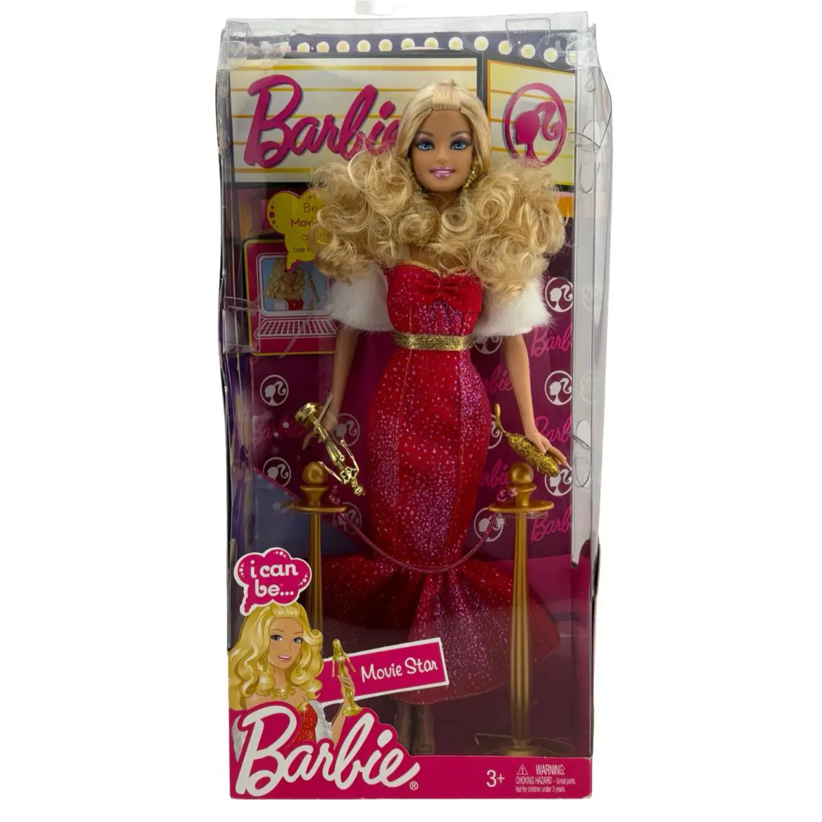 2010 Mattel Barbie I Can Be A Movie Star T7171 Fashion Doll Nrfb