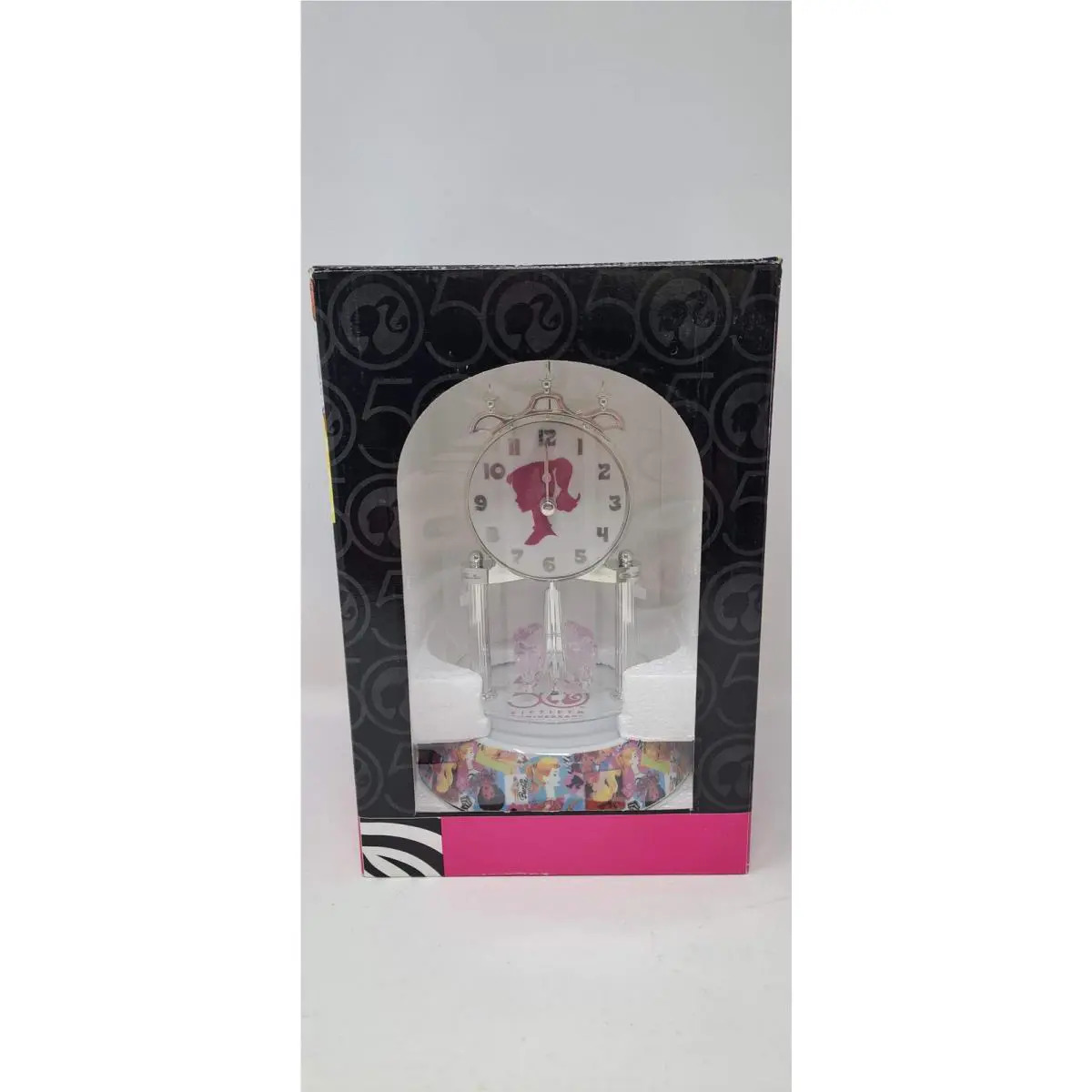 Barbie 50 Fiftieth Anniversary Clock