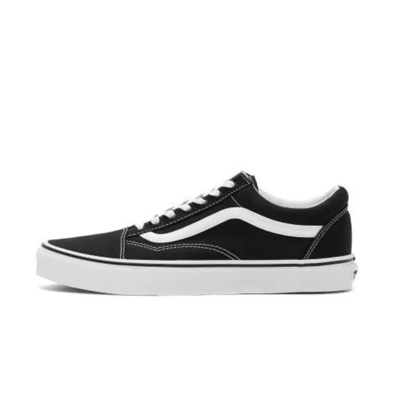Vans shoes - Old Skool - Old Skool - VN-000ZDF1WX - Black/ White 4