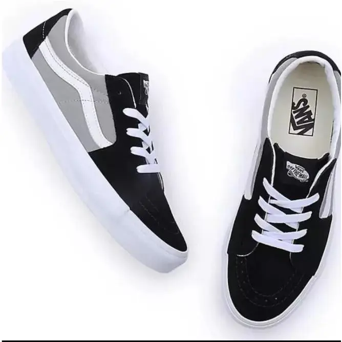 Vans shoes - VANS Sk8-Low - VN009QR2B6 - Black 7